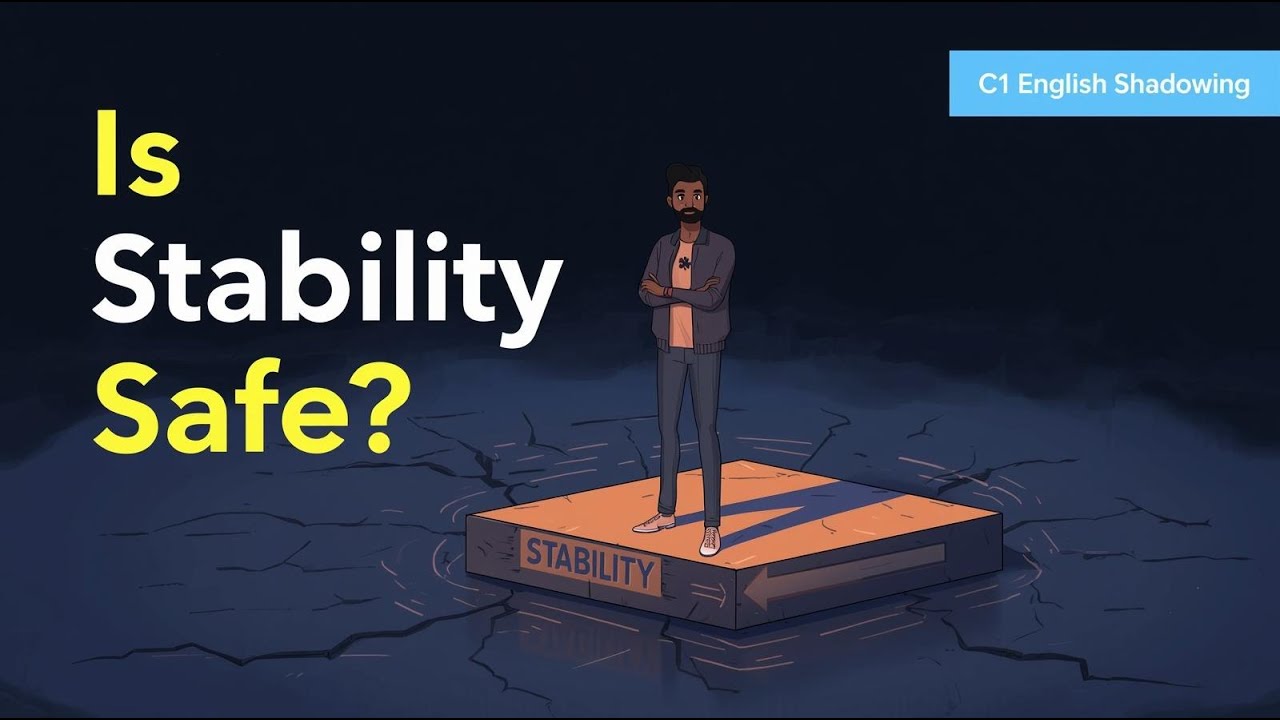Why Stability Feels Risky in Modern Careers | C1 English Shadowing