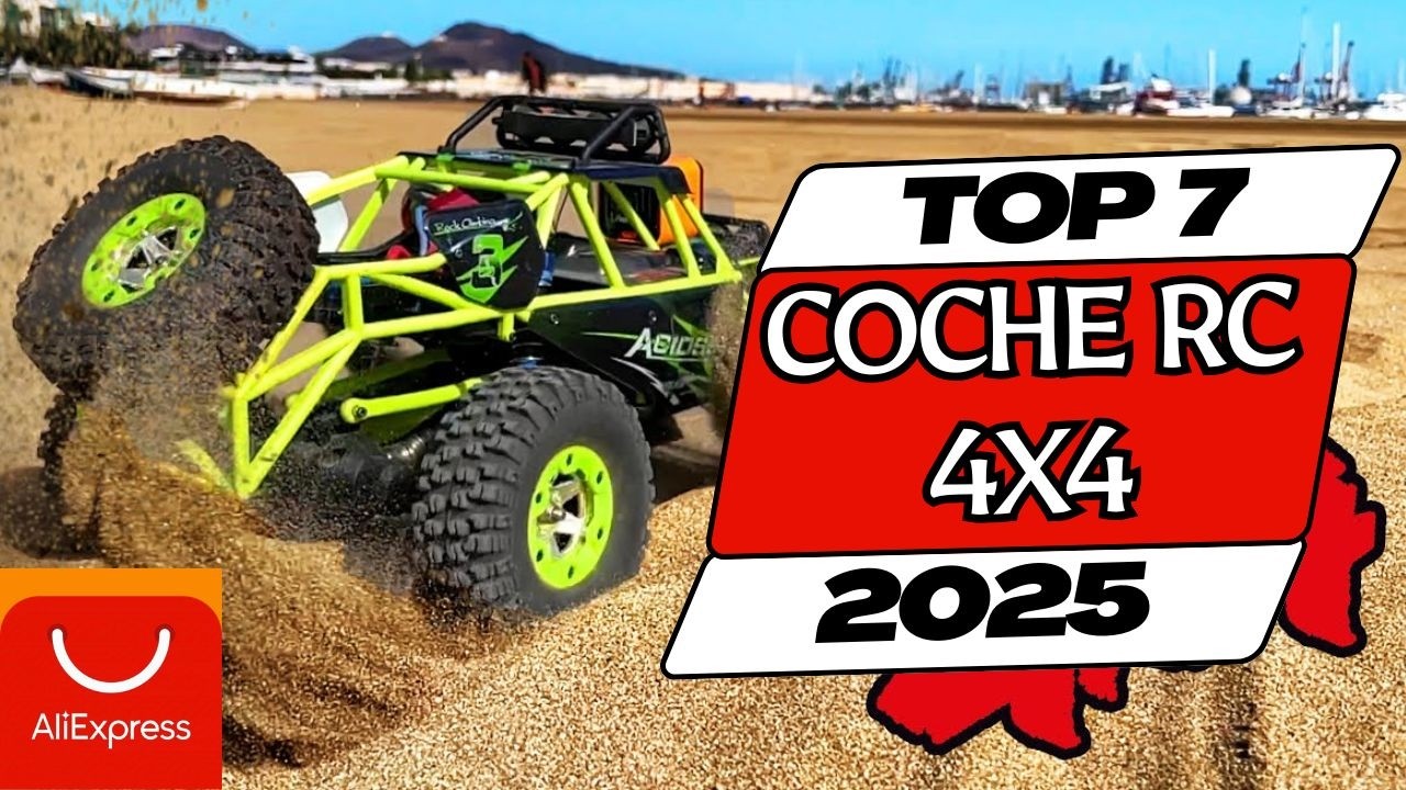🥇Los 7 mejores COCHES RC TODOTERRENOS Buenos y Baratos | Mejor valorados ALIEXPRESS⭐2025✅