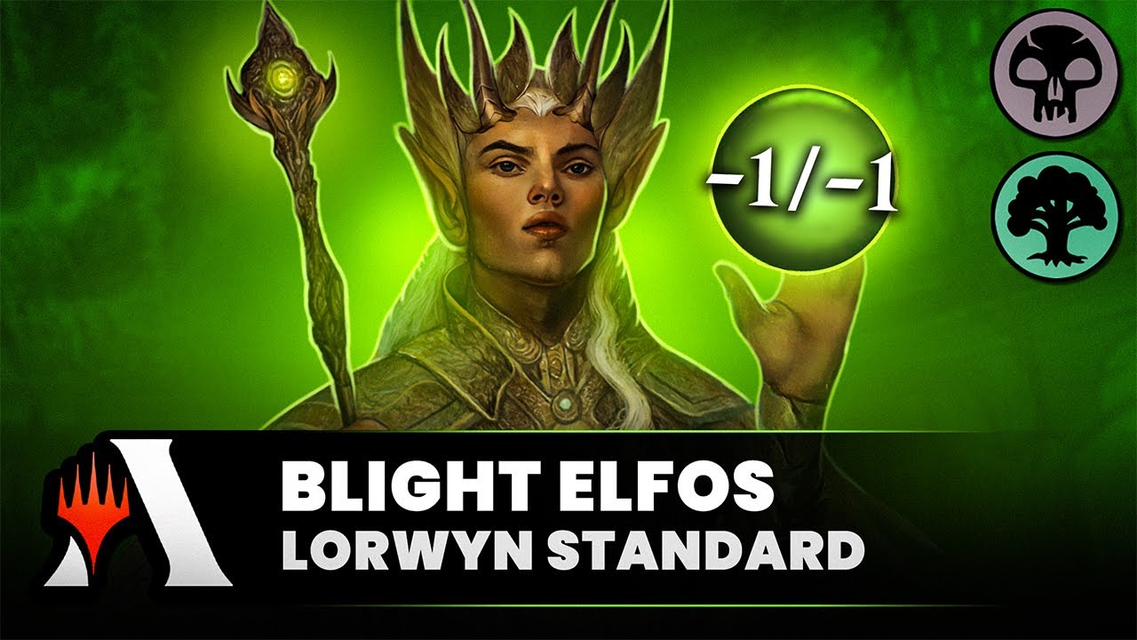 💀🌳 OS ELFOS MUDARAM, E PRA MELHOR! | BLIGHT ElVES no STANDARD com LORWYN! (Magic Arena)
