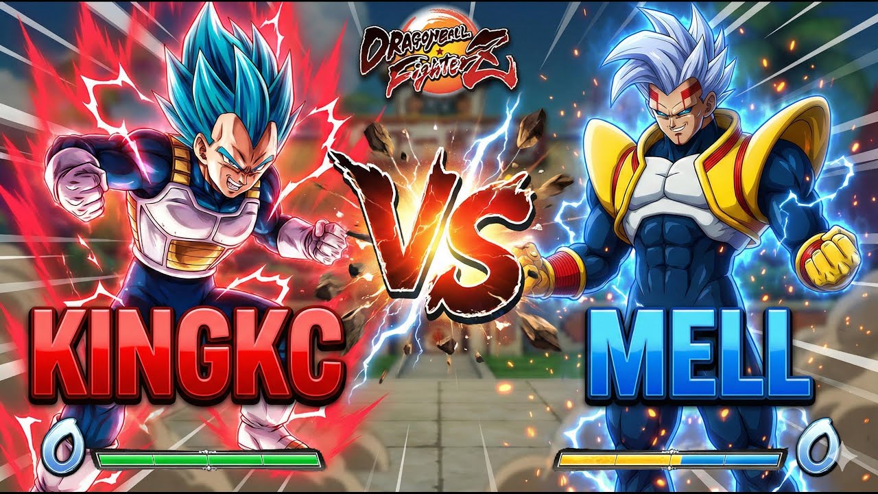 KINGKC VS MELL | Ultimate Dragon Ball FighterZ Showdown!