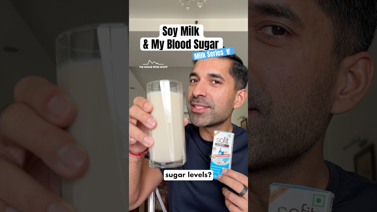EP199: Soy Milk & My Blood Sugar | Milk Series - The Sugar Spike Show