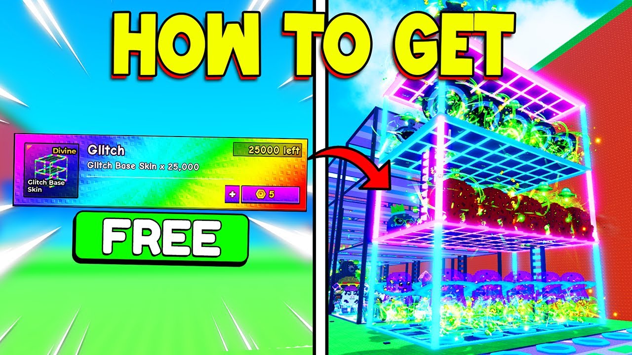 HOW TO Get GLITCH BASE for Free in Escape Tsunami for Brainrots! ROBLOX