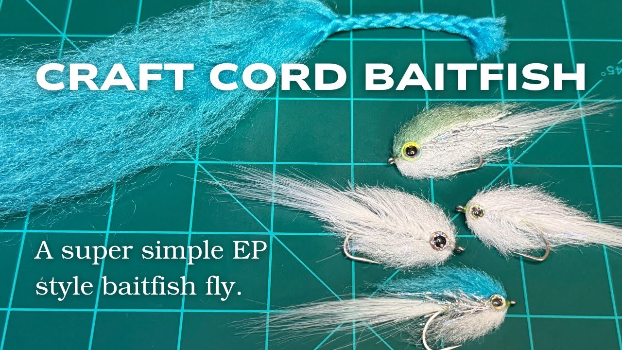 Craft Cord Baitfish — очень простая мушка для ловли на живца в стиле EP.