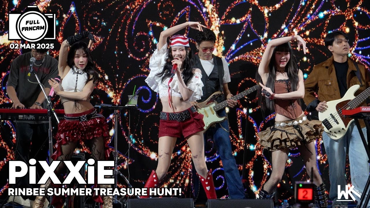 Full Fancam PiXXiE | Rinbee Summer Treasure Hunt! | 2 Mar 2025 | @ CTW