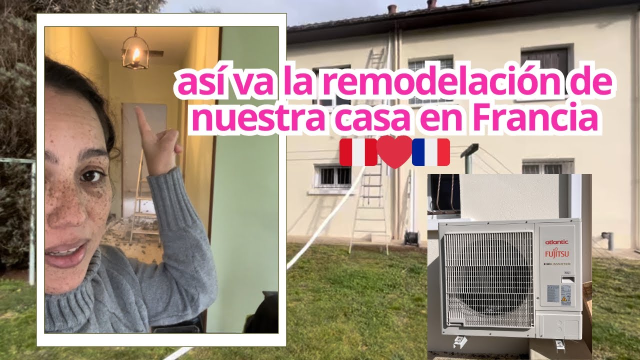 Así va la renovación de nuestra casa, en Francia 🇵🇪❤️🇫🇷 