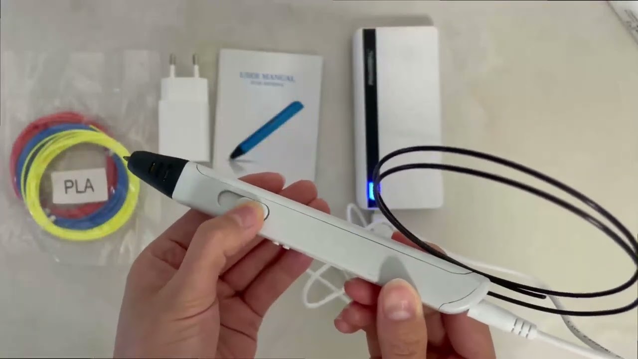 How to use 3D pen RP800A for DIY drawing