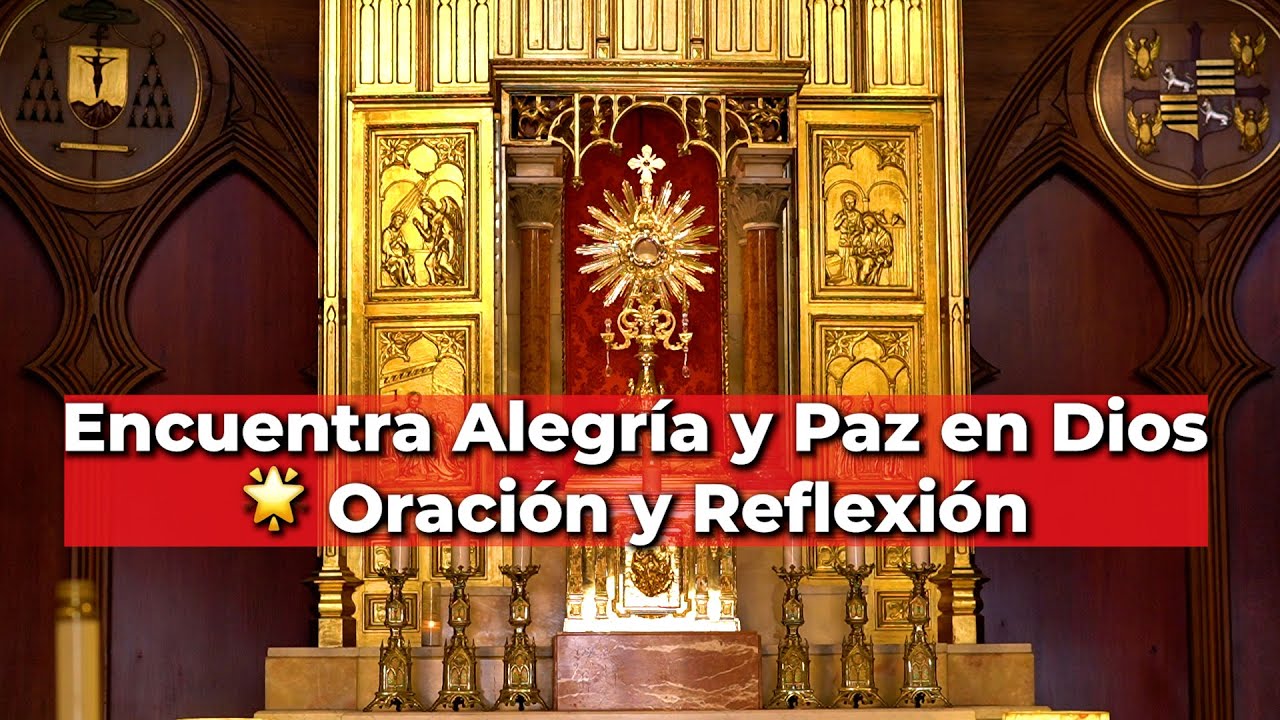 Encuentra La Felicidad y Perdón en Dios - RENACER en la LUZ - 15 Minutos en el Santísimo