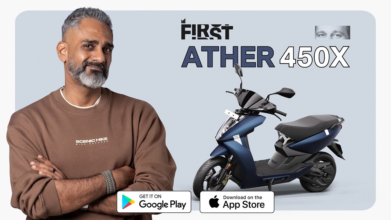 Ather 450X 2025 First Impressions | #MotorIncFirst S03E01
