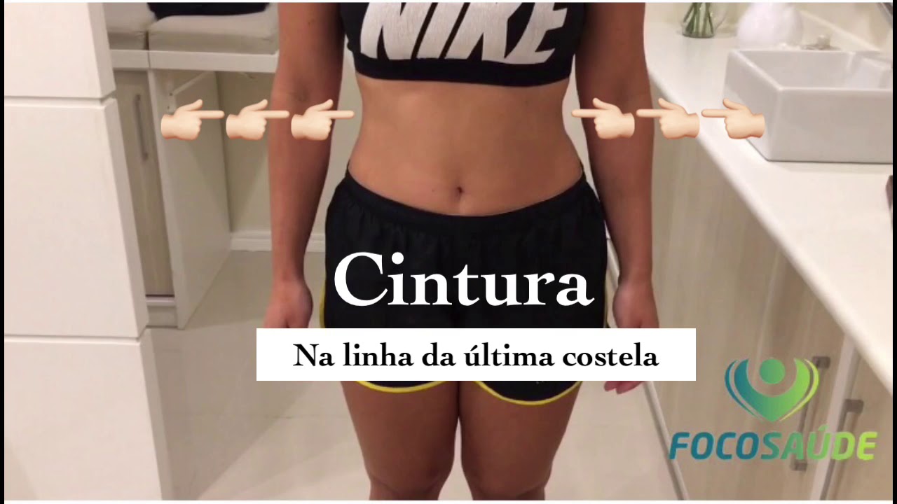 Como medir sua cintura e barriga corretamente!