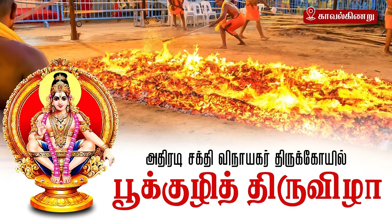 பூக்குழித் திருவிழா ✨| காவல்கிணறு ஸ்ரீ அதிரடி சக்தி விநாயகர் திருக்கோயில் 34ம் ஆண்டு மண்டல பூஜை