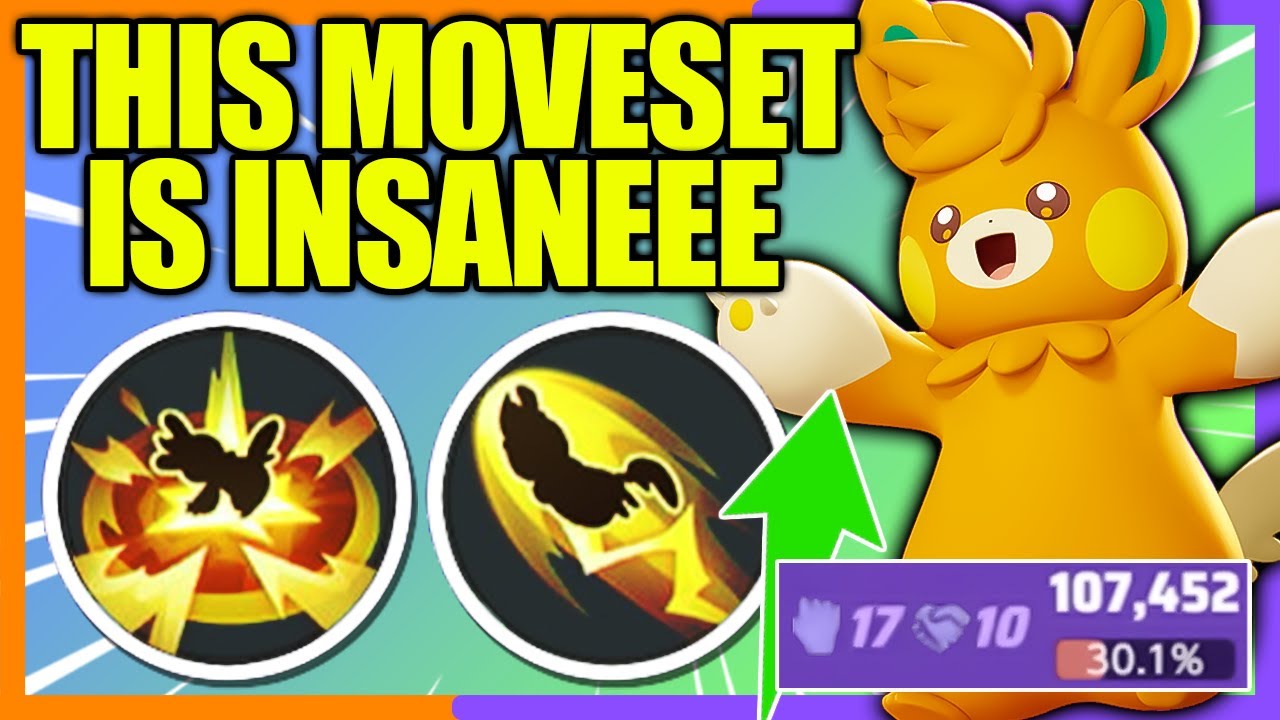 This Pawmot Moveset Is Good For Jungle | POKEMON UNITE
