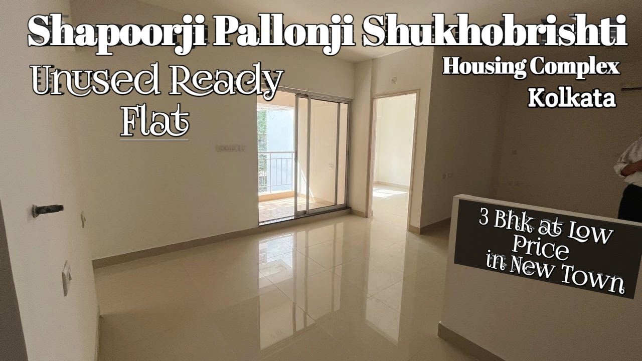 Продажа Sapoorji Sukhabristi 3 Bhk в New Town AA3, Калькутта, Новая квартира, юго-восток, открыто...
