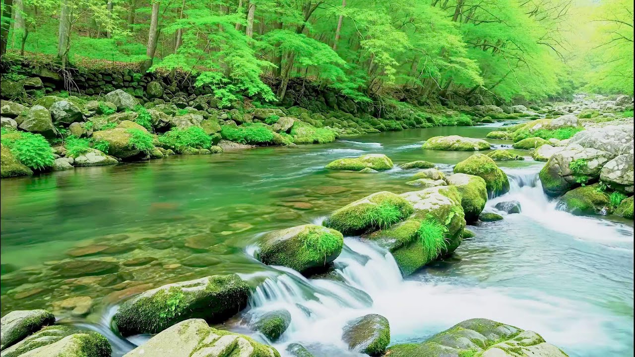 Relaxing River Sound for Deep Sleep | Health Boosting Ambience for Peaceful Rest