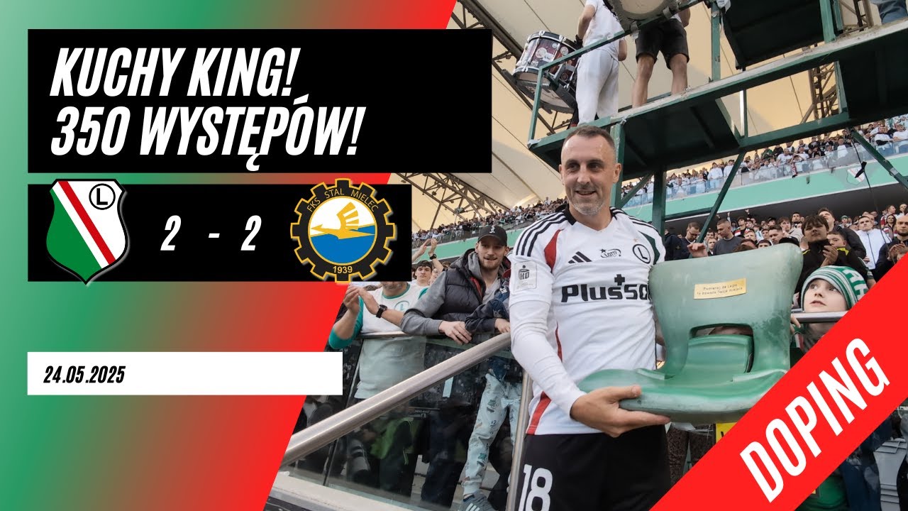 Kuchy King! - 350 meczów Michała Kucharczyka w Legii