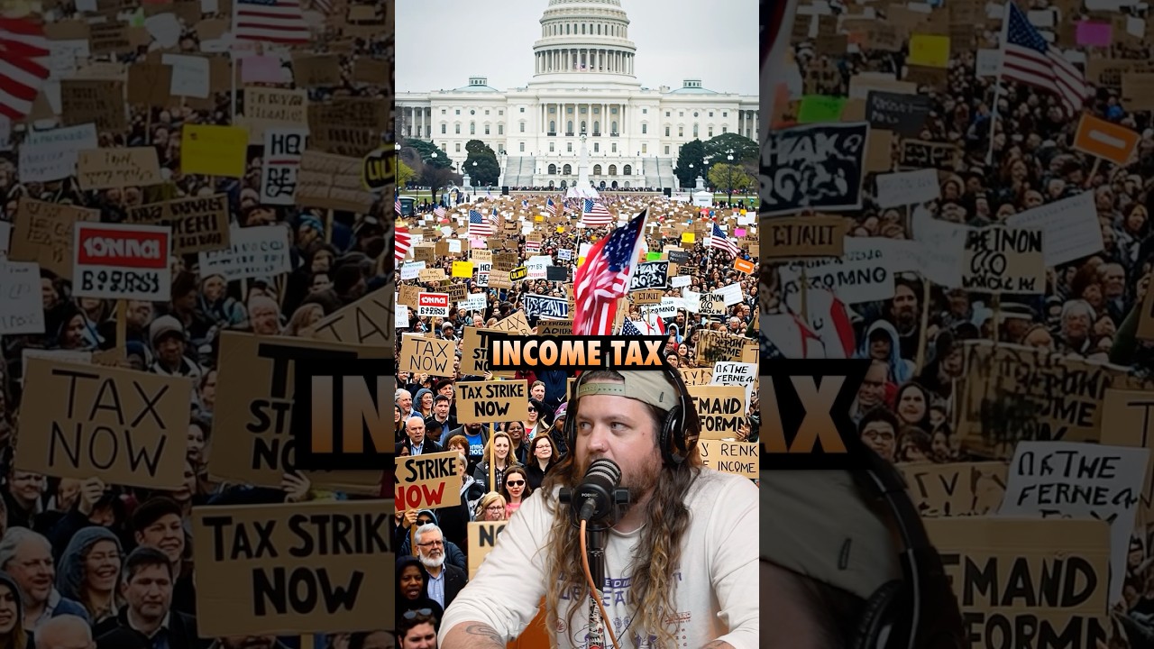 Millions going on strike and refusing to pay TAX!? #ninjasarebutterflies #taxseason #strike