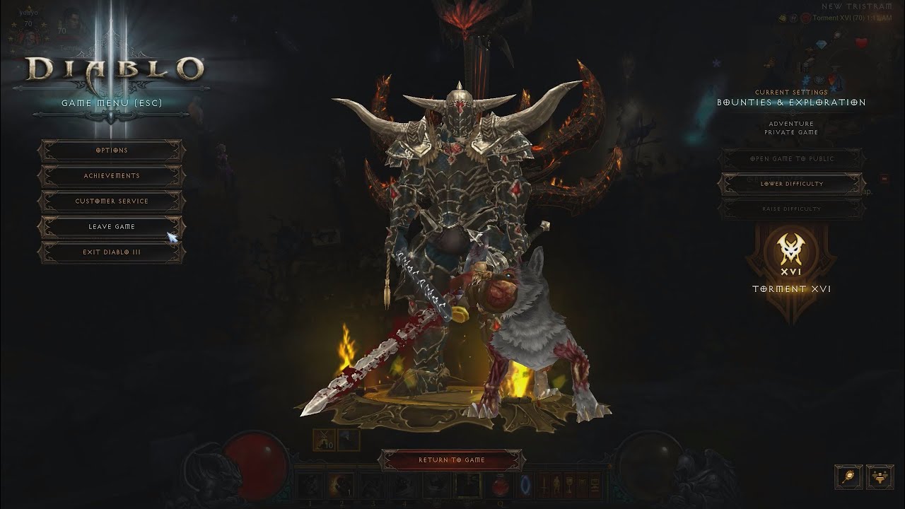 Diablo 3 Season 35 GR Speeds Rend WW Barb!!!!!SSF