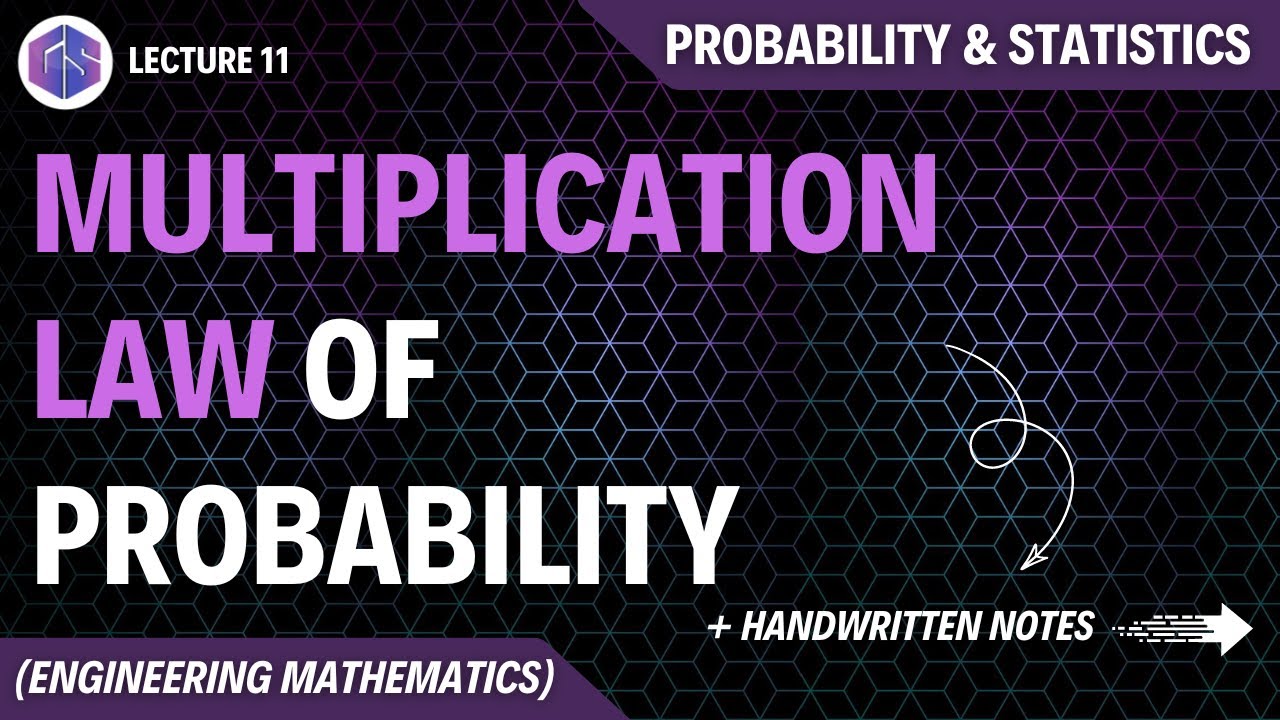 Lec-11: Multiplication Law of Probability | Probability and Statistics