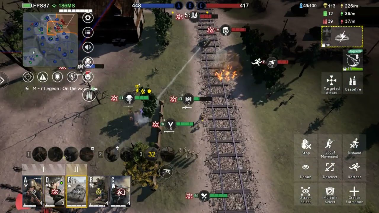 [War Alert: WWIII PVP RTS] 4v4 Astra Militarium vs 宪兵学院