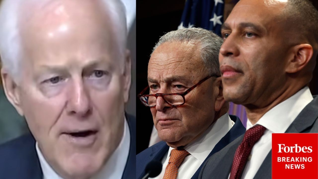 'It's Just Amazing To Me To Behold...': Cornyn Blasts Dems For 'Reflexively' Opposing Trump