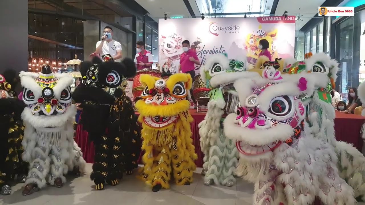 2022 Acrobatic Lion Dance Championship Opening Ceremony @ Quayside MALL 