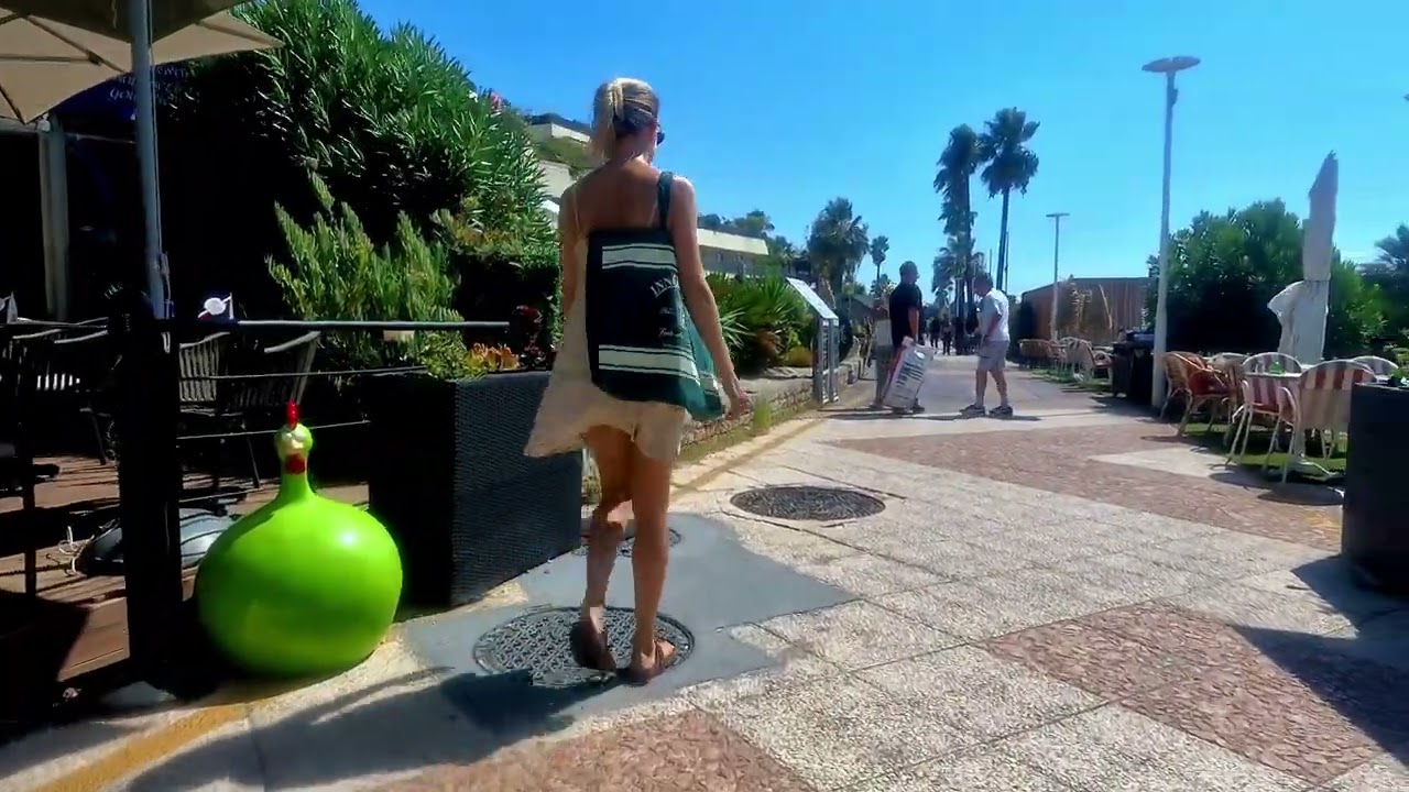 St Laurent du Var 06700 Promenade des flots bleus Dimanche 03 aout 2025 11h30  Insta360 go 3S 4K