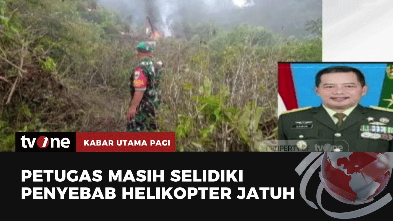 Helikopter Latihan Milik TNI AD Jatuh di Bandung, 5 Awak Terluka Dirawat di RS Dustira Cimahi