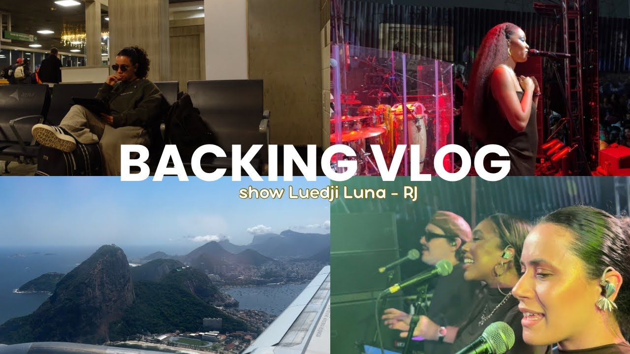 VLOG - backing vocal para Luedji Luna na Festa Literária das Periferias 