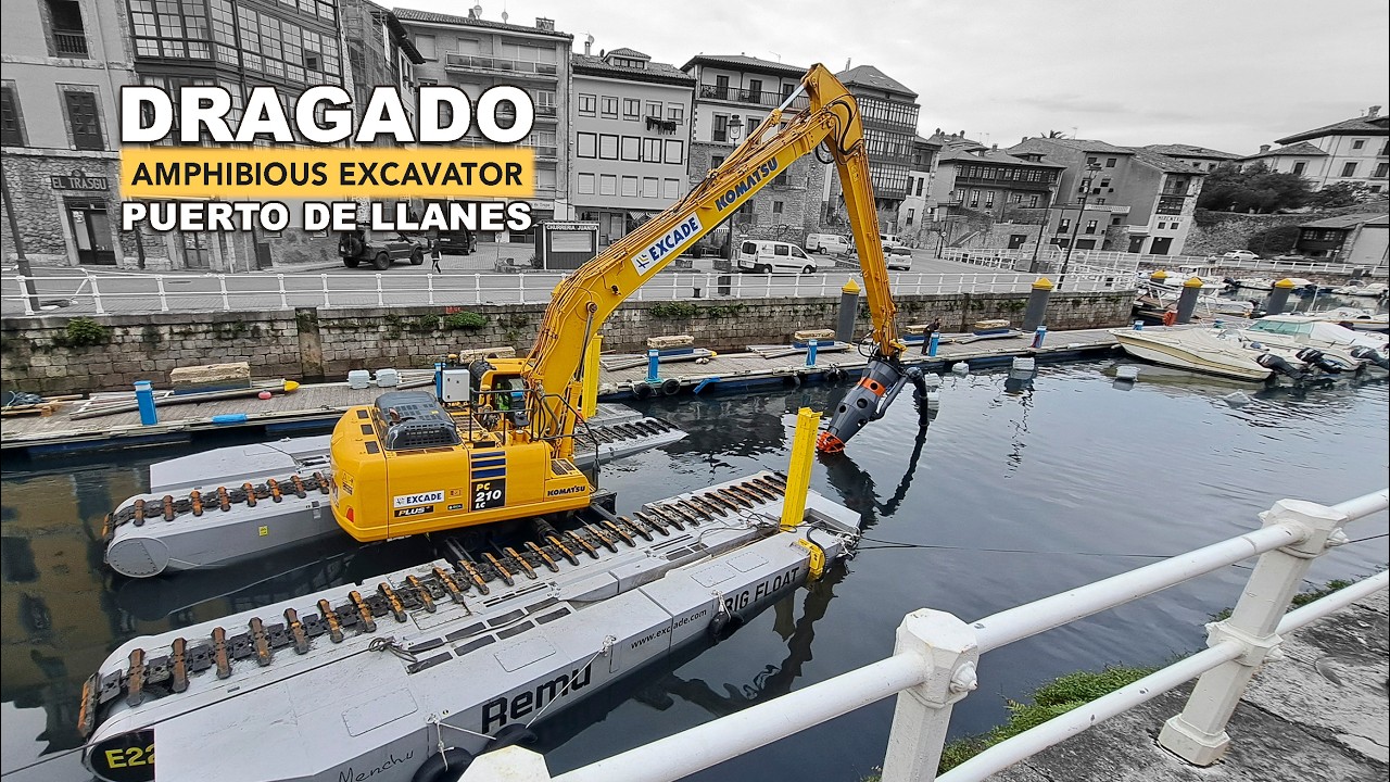 Dragado en el Puerto de Llanes