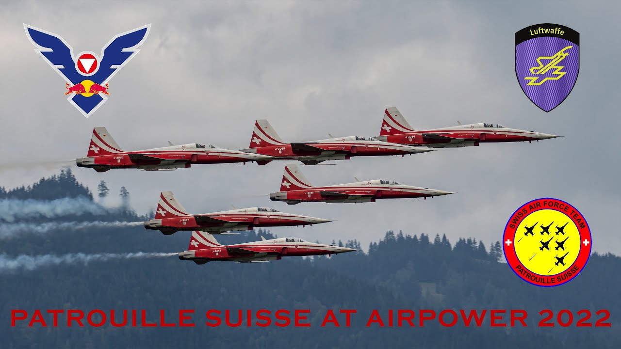 Patrouille Suisse at Airpower 2022