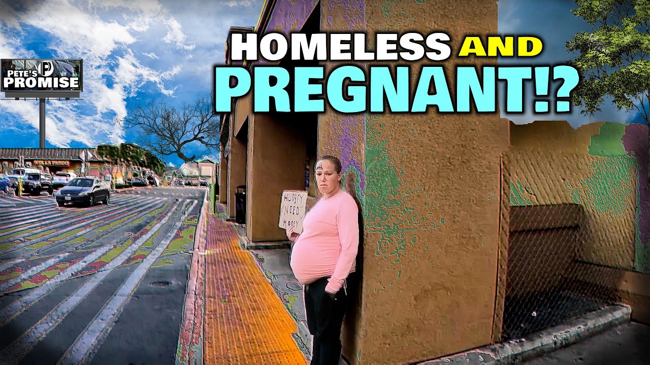 Homeless Pregnant Girl / Warning Sad / Viewer Discretion Advised