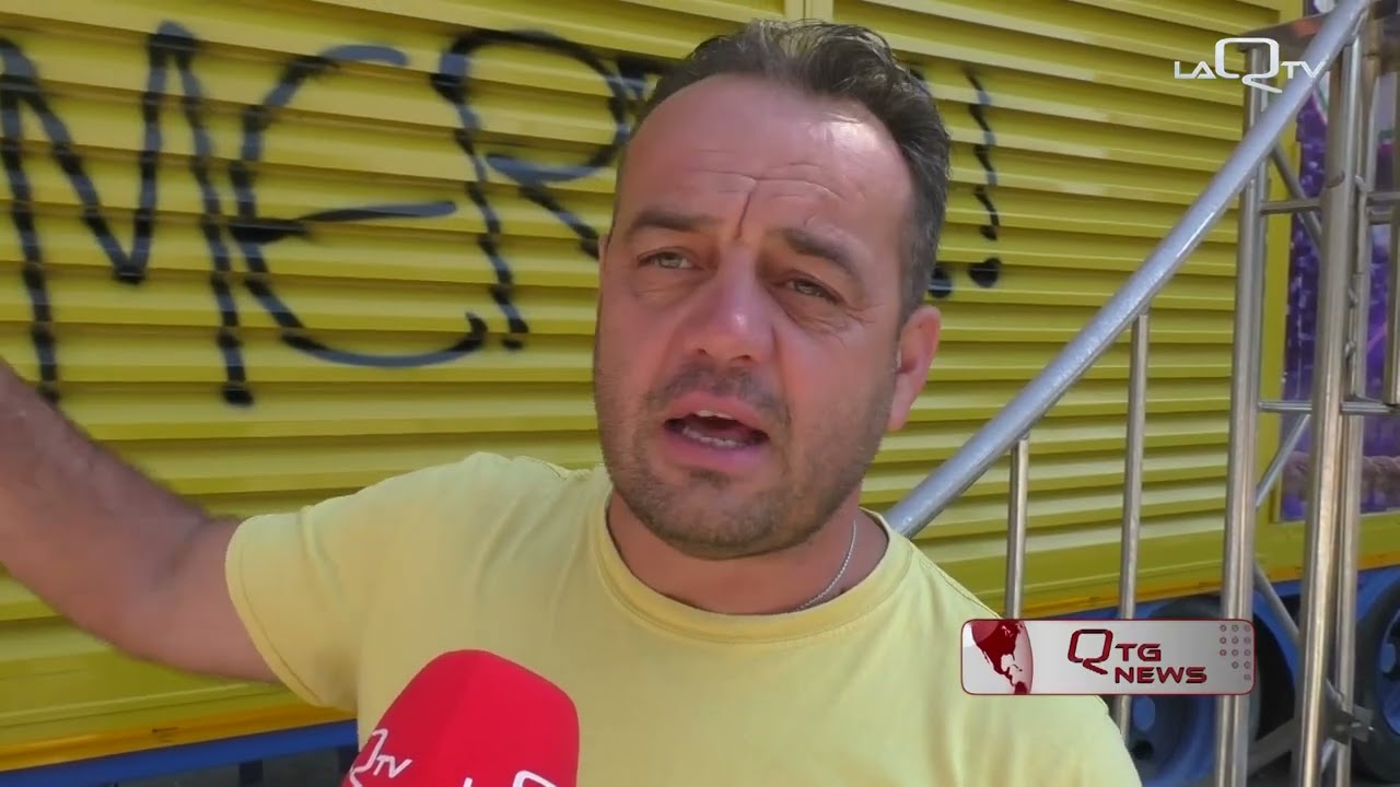 CIRCO ORFEI MADAGASCAR A MONTESILVANO ATTI VANDALICI E SCRITTE OFFENSIVE