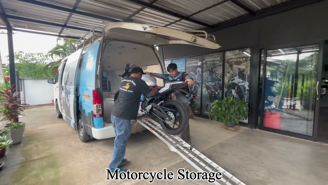 Bike Tour Asia - Bike Storage