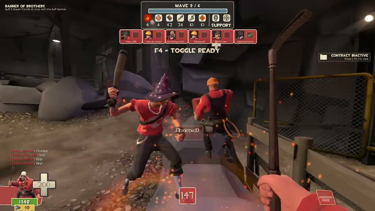 Team Fortress 2: partida con el Soldier, este modo de juego es muy caótico y me gusta