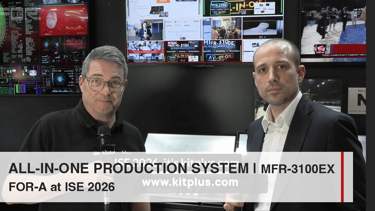 FOR-A MFR-3100EX All-in-One Production System | ISE 2026