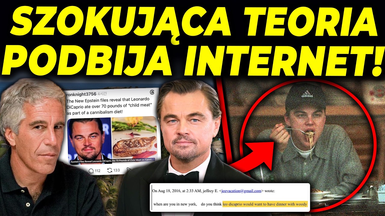 LEONARDO DICAPRIO JADŁ LUDZKIE MIĘSO!? (AFERA EPSTEINA)