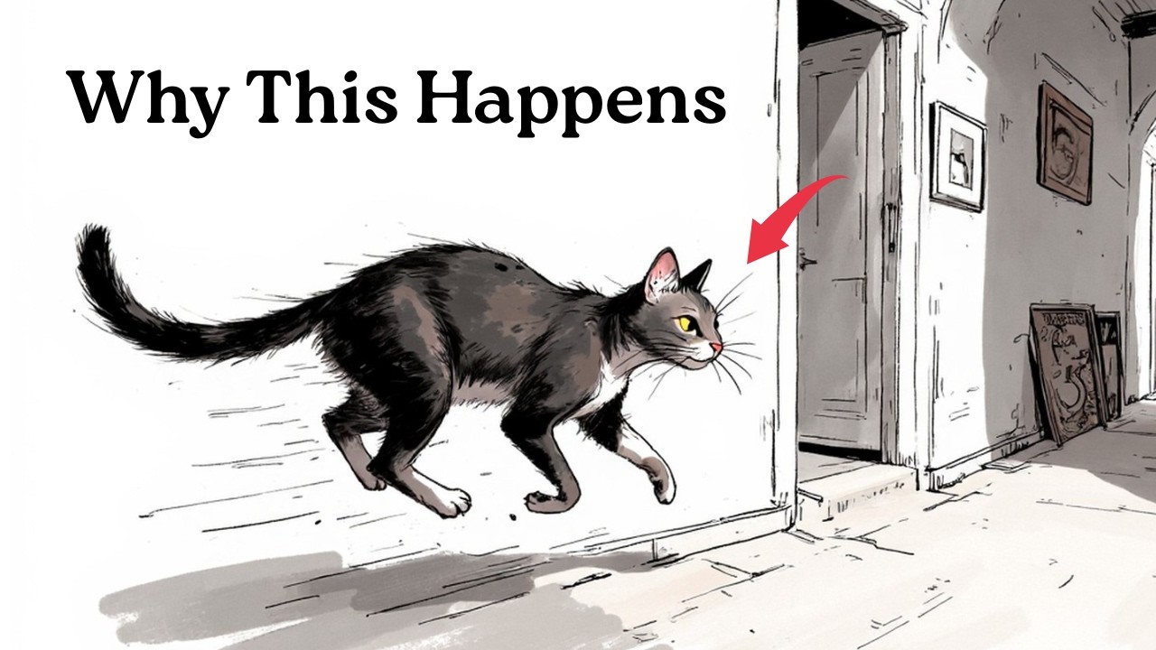 If Your Cat Suddenly Dashes Around the House, Here's Why