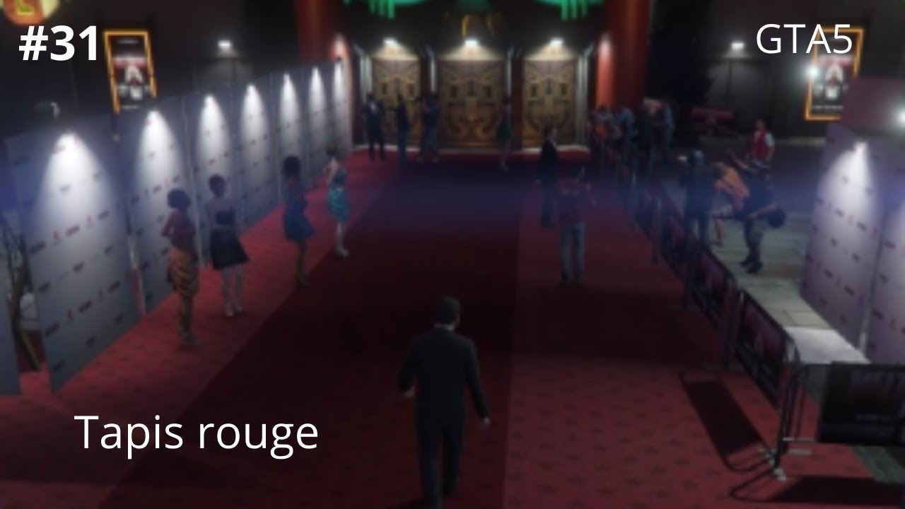 GTA5 ep 31 On est invité à une soirée tapis rouge !
