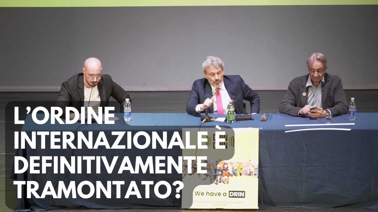 Analisi approfondita del quadro internazionale. Criticità e proposte. Ospite​⁠@ora.italia