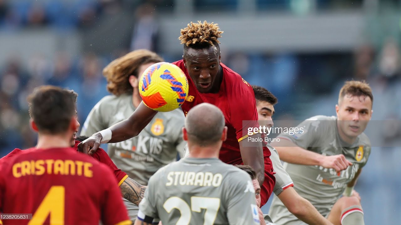 Leo Oestigaard Red Card Roma vs Genoa 0-0 All Highlights 05/02/2022 HD
