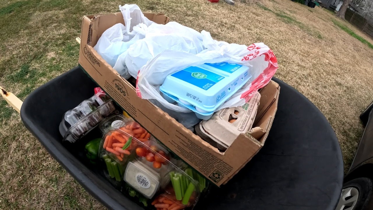 БОЧКА С ПРОДУКТАМИ / ДОБЫЧА ДЛЯ ДАЙВИНГА