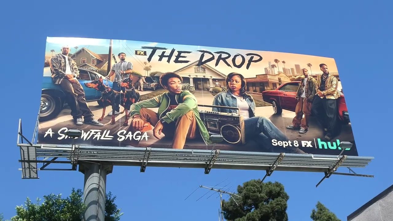 The Drop Billboard Sunset Blvd Los Angeles California September 4, 2026