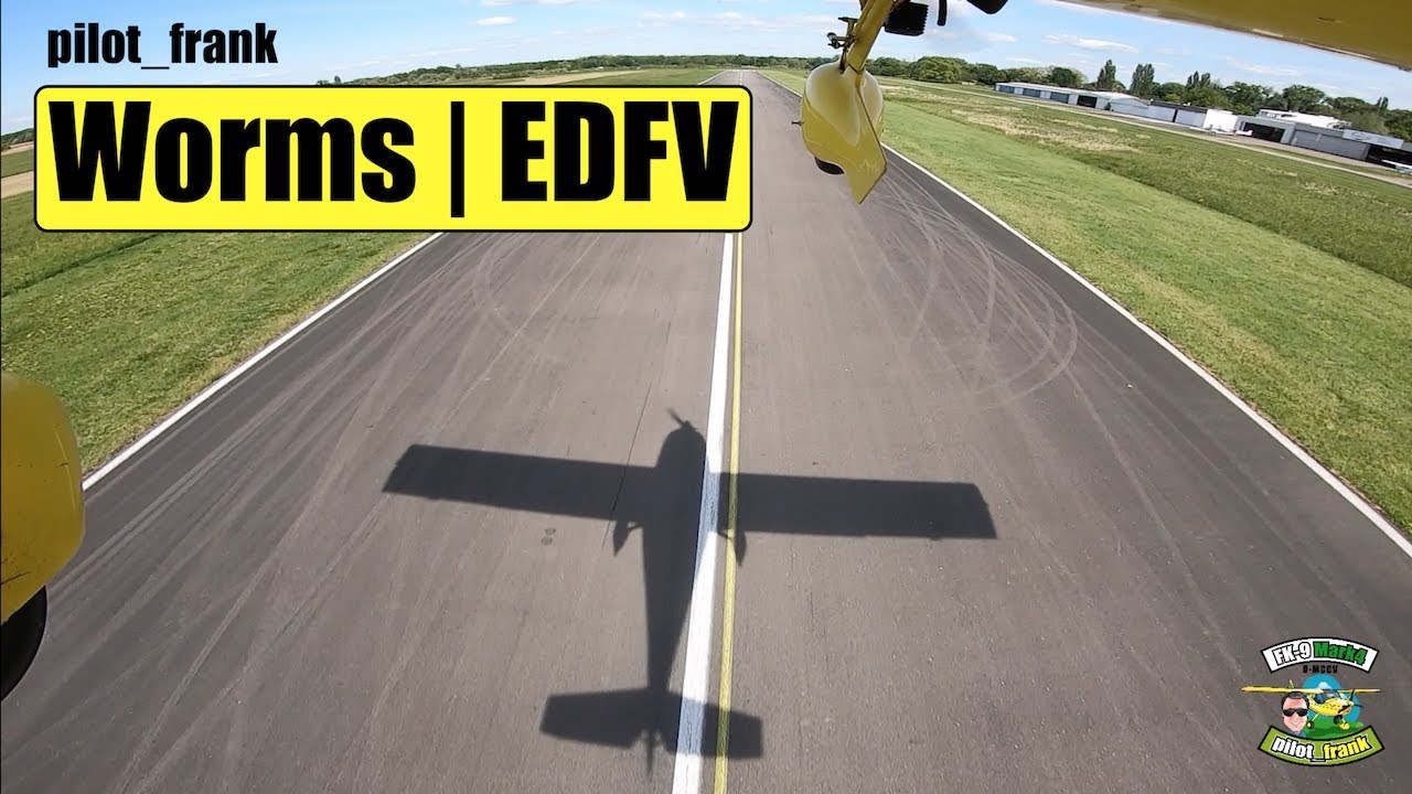 Mit dem Flugzeug nach Worms | pilot_frank | Ultraleichtflugzeug