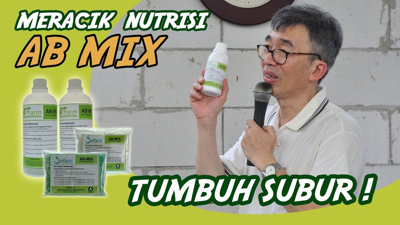 Mudah ! | Cara Melarutkan Nutrisi AB Mix Untuk Hidroponik #abmix #hidroponik #pupuk