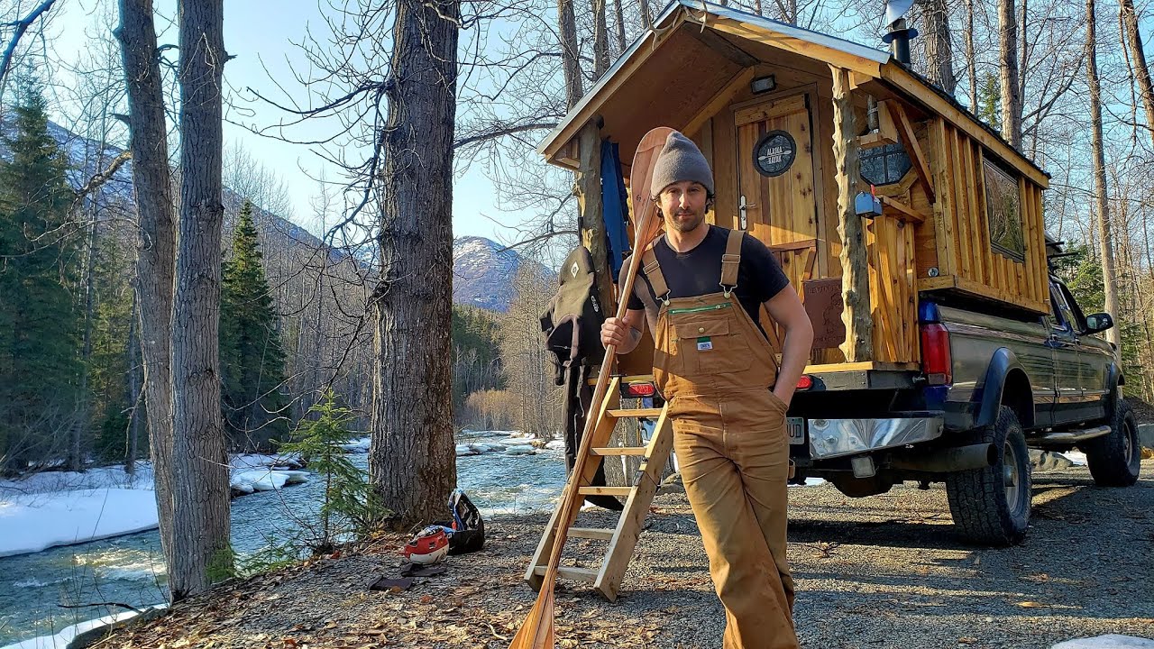 Alaska Whitewater Kayaking & Overland Truck House - Little Su & Kings River - Ep:19 Truck House Life