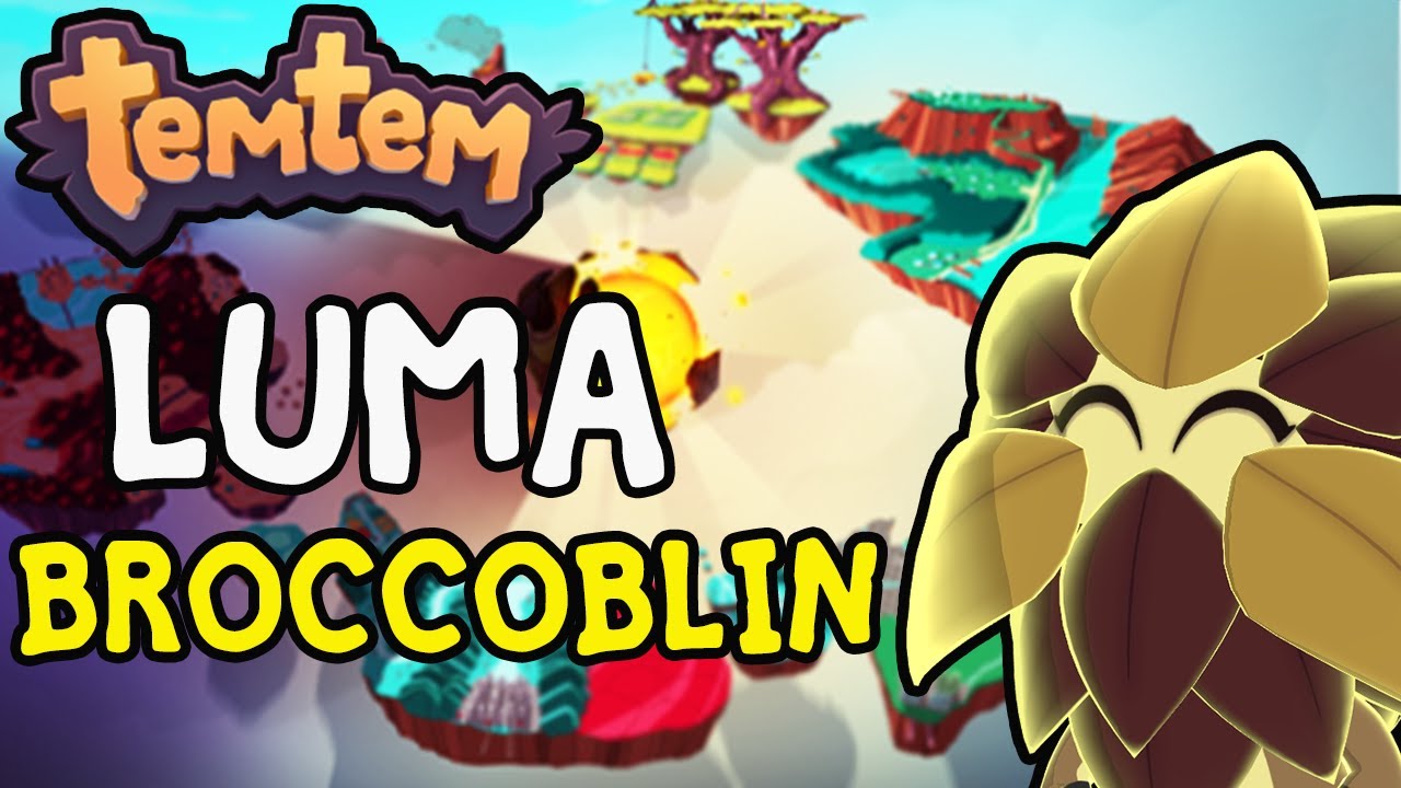 Luma Broccoblin 955 encounters In TemTem 1.0 REACTION! 
