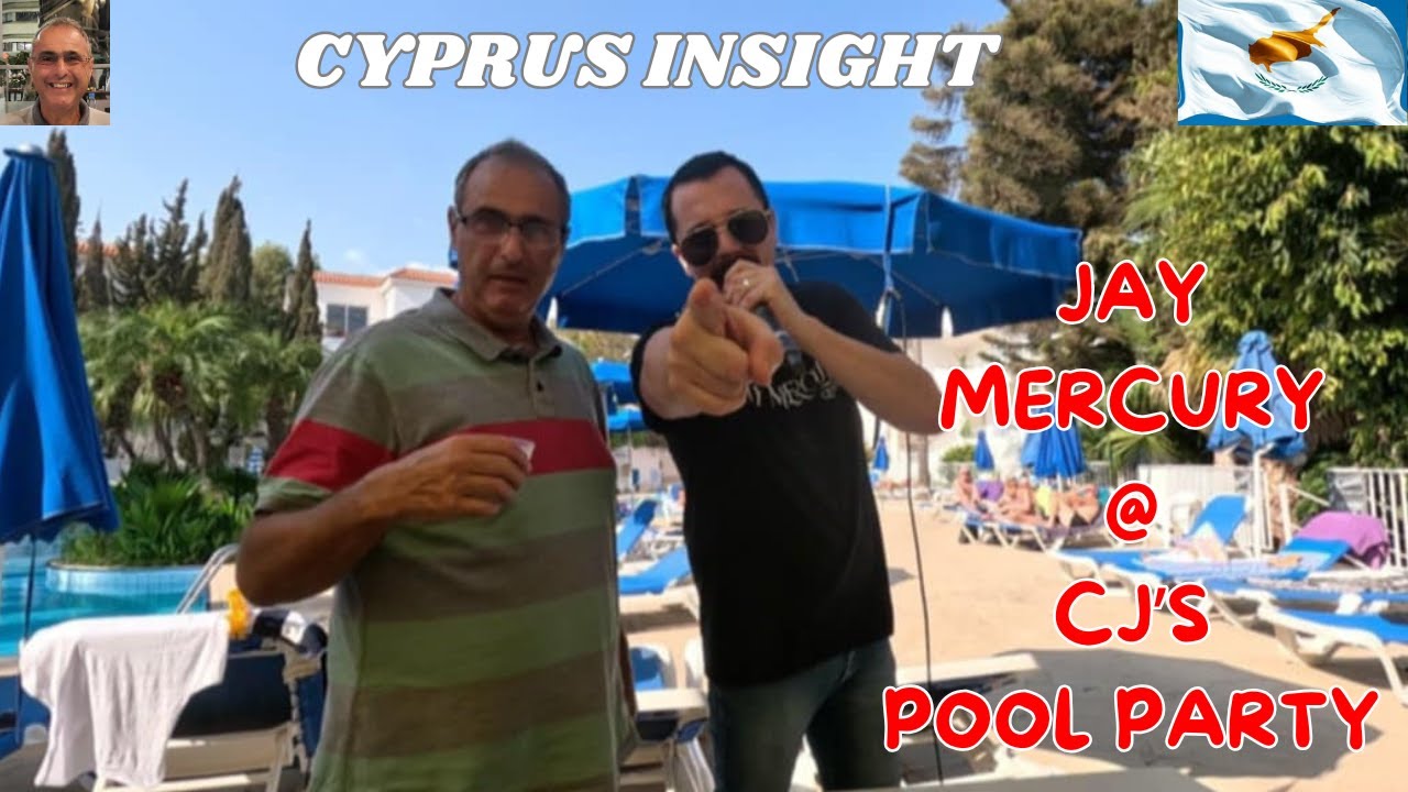JAY MERCURY's EPIC Pool Party at Andreotis Hotel in Protaras Cyprus!