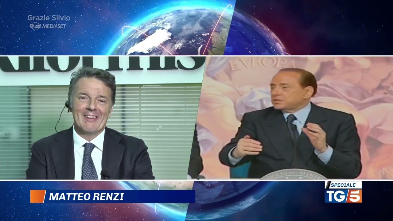 Matteo Renzi allo speciale TG5 | 12/06/2023