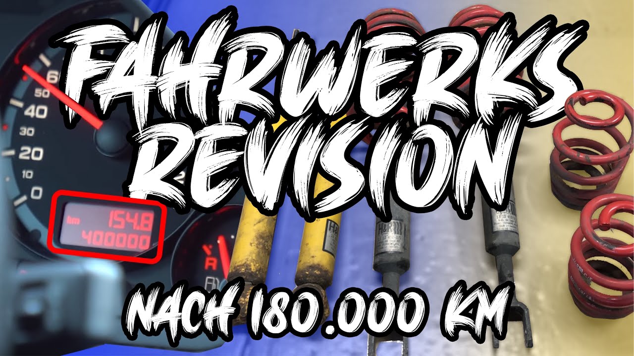 Audi RS4 B7 - H&R Gewindefahrwerkscheck nach 180000km Laufleistung! | Philipp Kaess |
