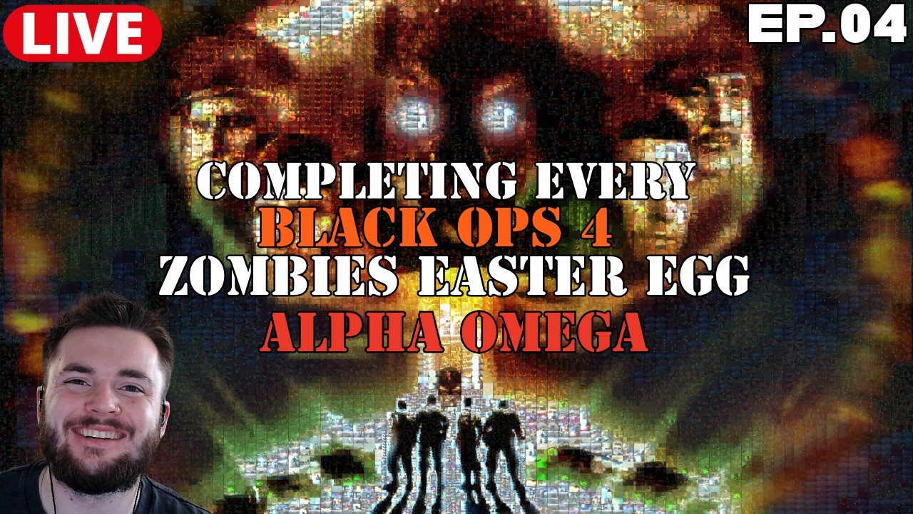 BEATING ALL COD ZOMBIES EASTER EGGS! / BLACK OPS 4 / ALPHA OMEGA / EP.04