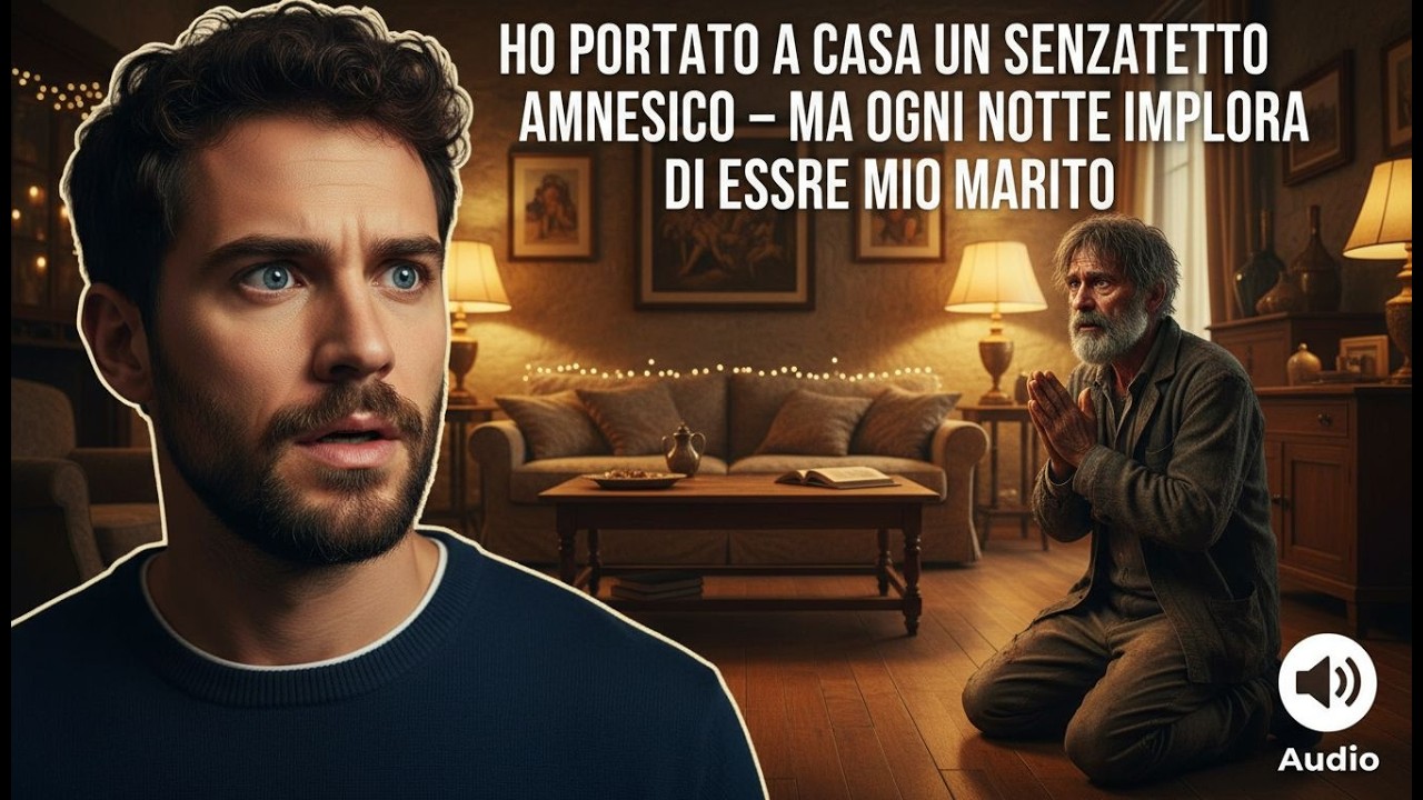 Ho portato a casa un senzatetto amnesico – Ma ogni notte implora di essere mio marito...